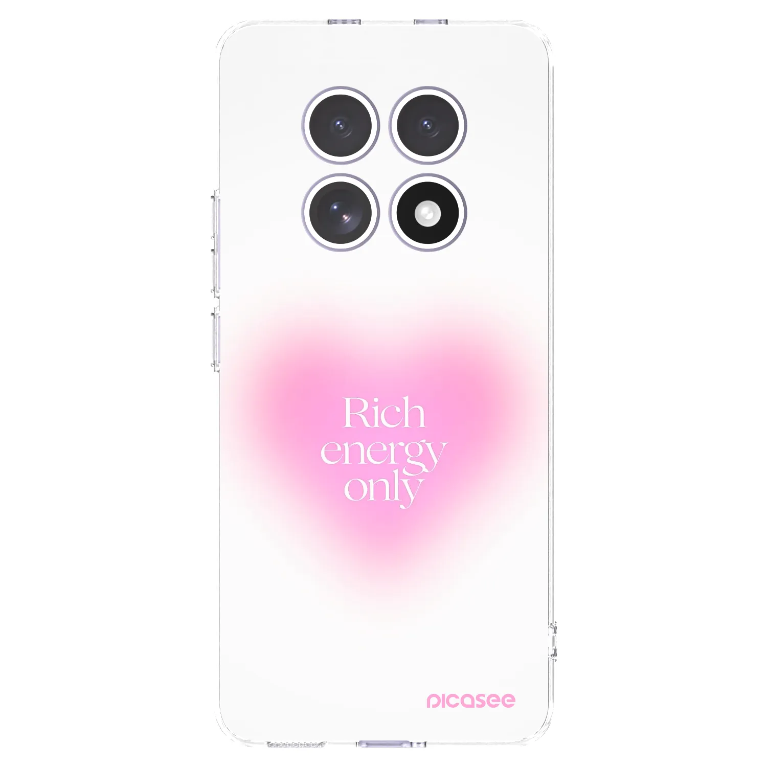 Picasee silikonowe przeźroczyste etui na Xiaomi Redmi Note 15 4G - Rich Energy