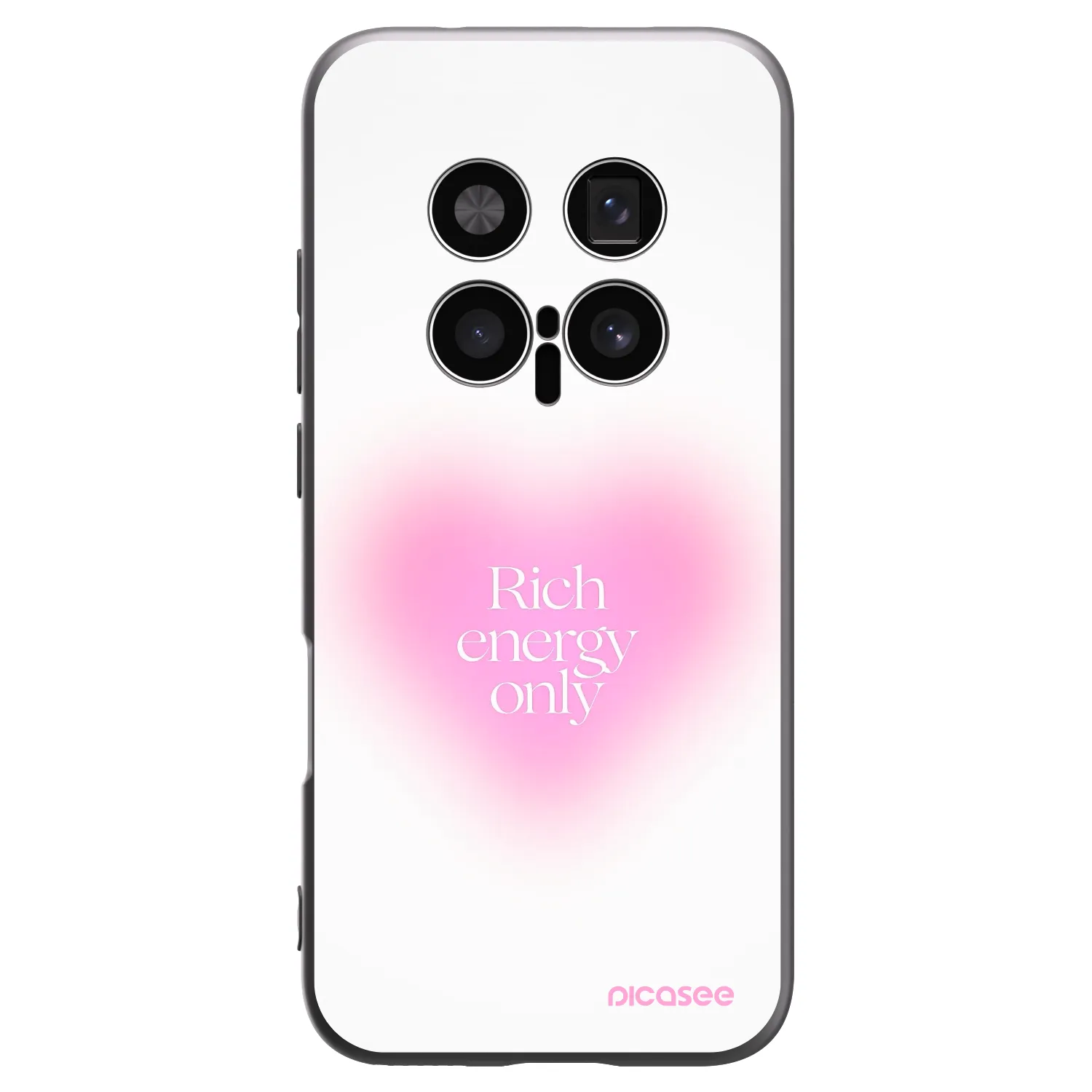 Picasee silikonowe czarne etui na Honor Magic8 Pro 5G - Rich Energy