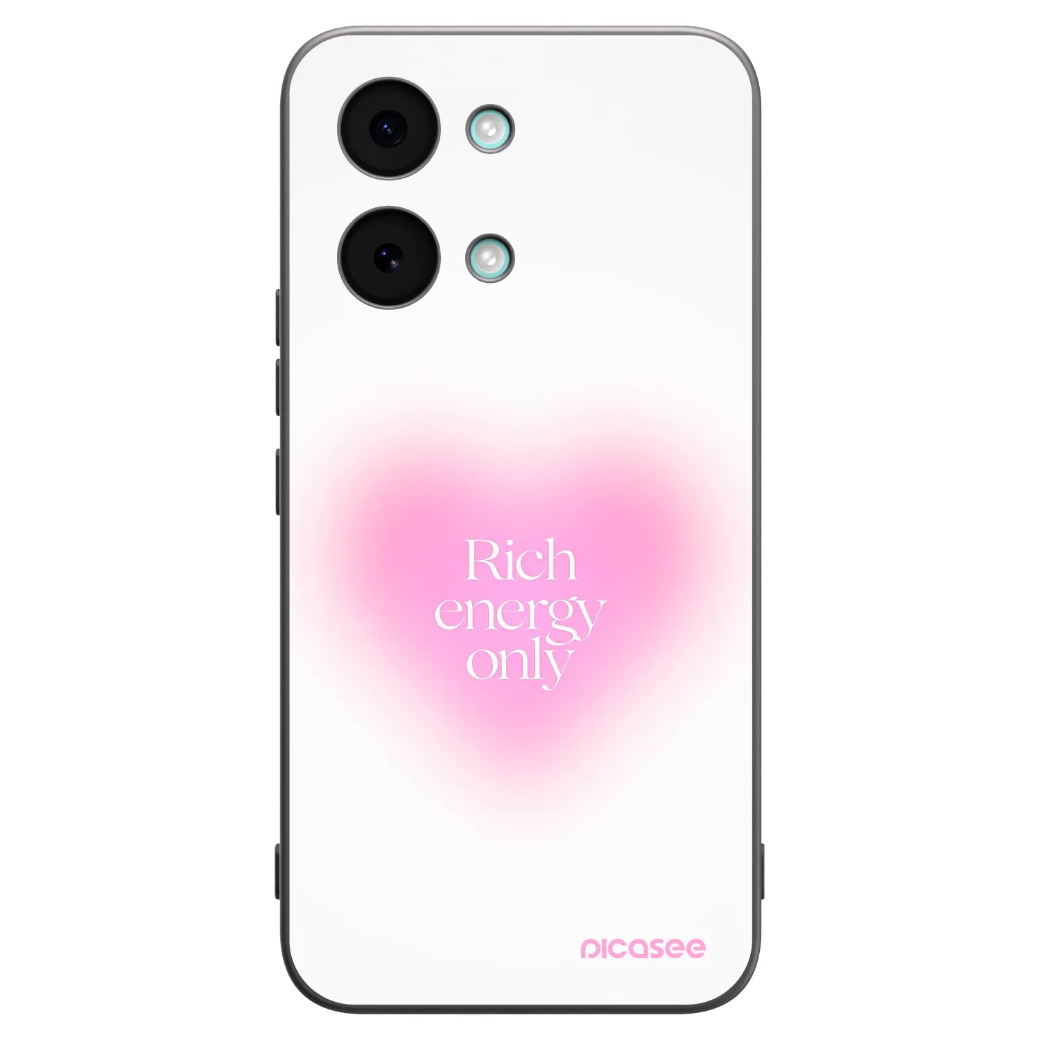 Picasee silikonowe czarne etui na Xiaomi Poco X8 Pro Max - Rich Energy
