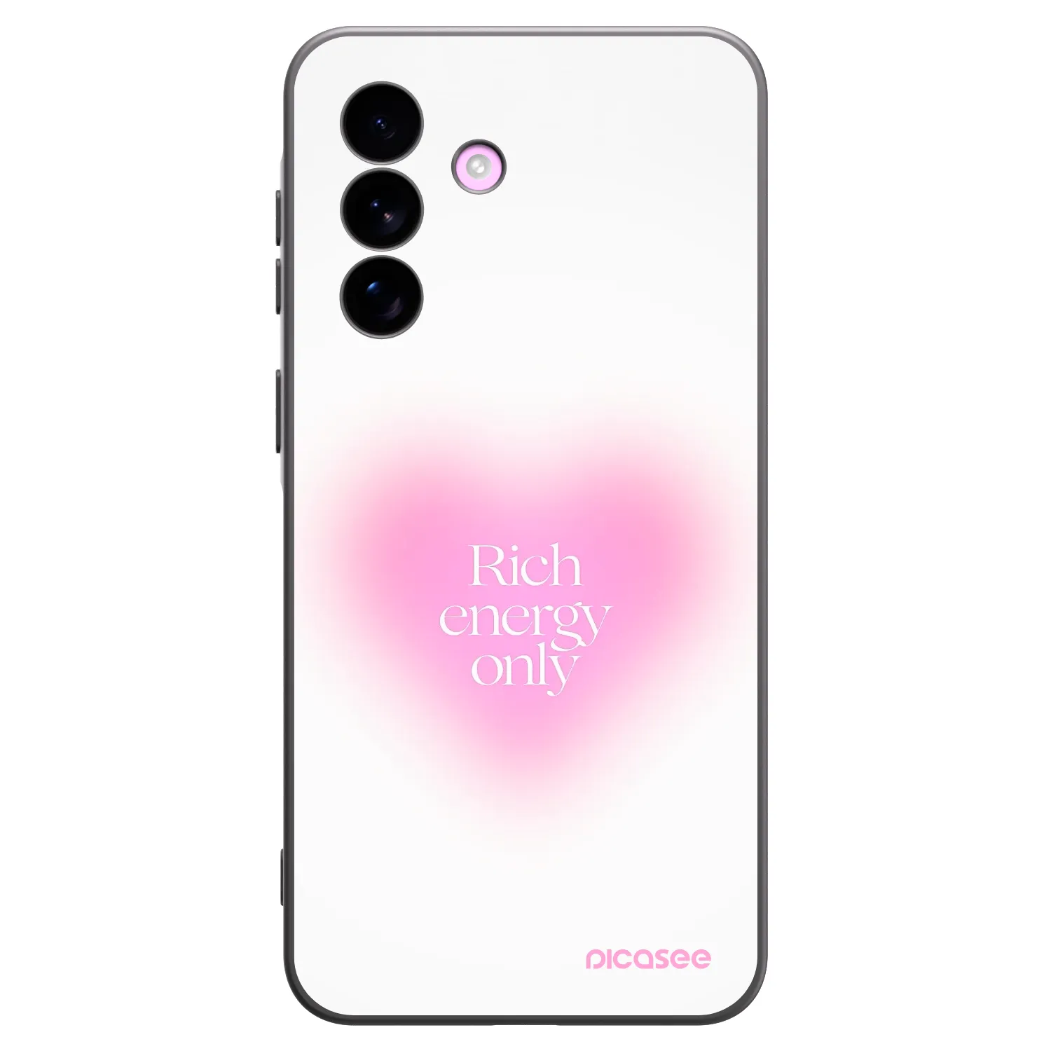 Picasee silikonowe czarne etui na Samsung Galaxy A57 5G - Rich Energy