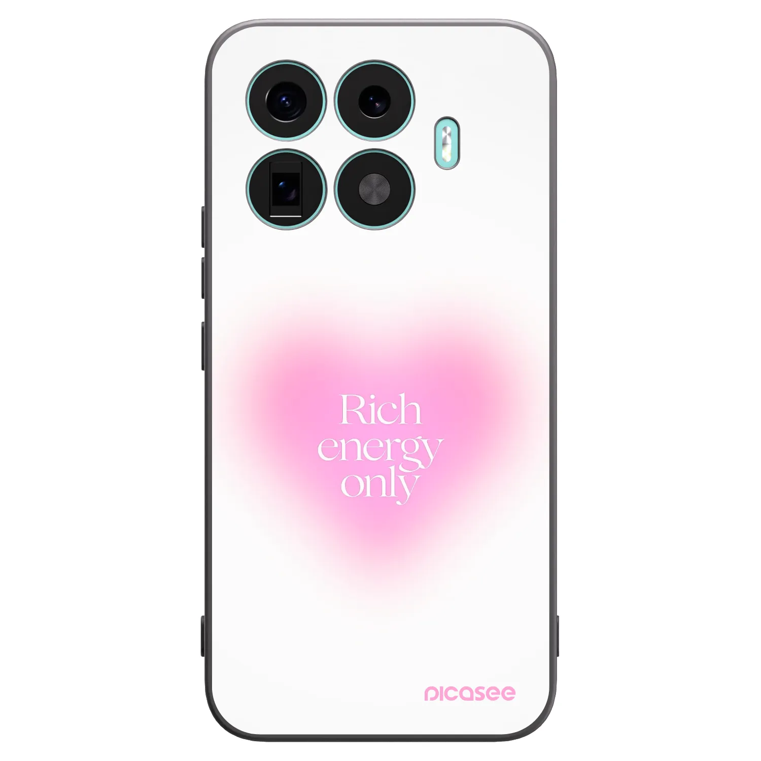Picasee silikonowe czarne etui na Xiaomi 17T Pro - Rich Energy
