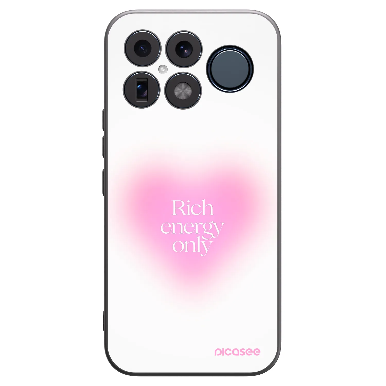 Picasee silikonowe czarne etui na Xiaomi Poco F8 Ultra - Rich Energy