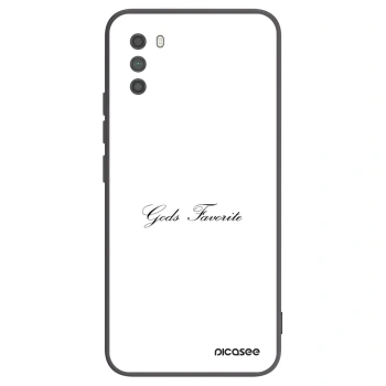 Picasee silikonowe czarne etui na Xiaomi Poco M3 - Gods Favorite