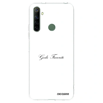Picasee silikonowe przeźroczyste etui na Realme 6i - Gods Favorite