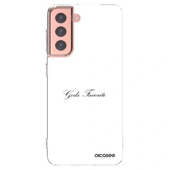 Picasee silikonowe przeźroczyste etui na Samsung Galaxy S21 5G G991B - Gods Favorite