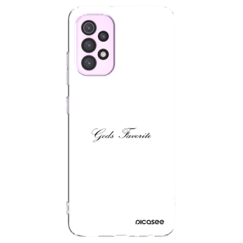 Picasee silikonowe przeźroczyste etui na Samsung Galaxy A32 5G A326B - Gods Favorite