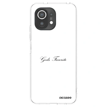 Picasee silikonowe przeźroczyste etui na Xiaomi Mi 11 - Gods Favorite