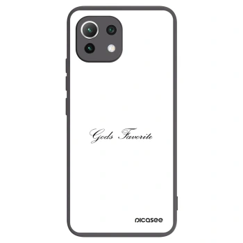 Picasee silikonowe czarne etui na Xiaomi Mi 11 Lite - Gods Favorite