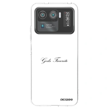 Picasee silikonowe przeźroczyste etui na Xiaomi Mi 11 Ultra - Gods Favorite