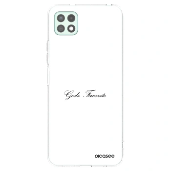 Picasee silikonowe przeźroczyste etui na Samsung Galaxy A22 A226B 5G - Gods Favorite