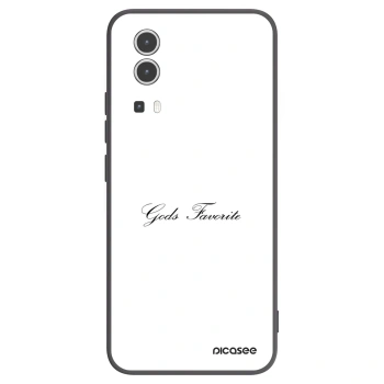 Picasee silikonowe czarne etui na Vivo Y72 5G - Gods Favorite