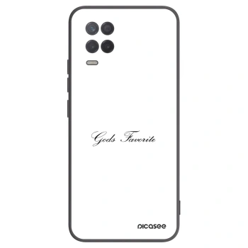Picasee silikonowe czarne etui na Realme 8 5G - Gods Favorite