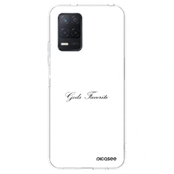 Picasee silikonowe przeźroczyste etui na Realme 8 5G - Gods Favorite