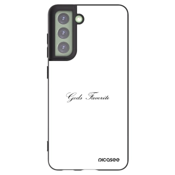Picasee silikonowe czarne etui na Samsung Galaxy S21 FE 5G - Gods Favorite