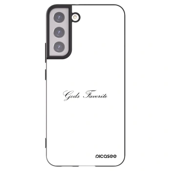 Picasee silikonowe czarne etui na Samsung Galaxy S22+ 5G - Gods Favorite