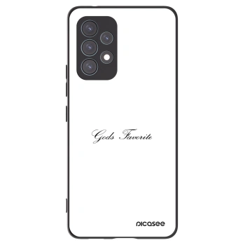 Picasee silikonowe czarne etui na Samsung Galaxy A53 5G A536 - Gods Favorite