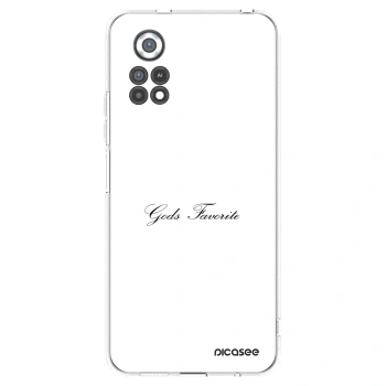 Picasee silikonowe przeźroczyste etui na Xiaomi Poco X4 Pro 5G - Gods Favorite