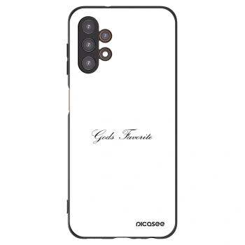 Picasee silikonowe czarne etui na Samsung Galaxy A13 4G A135 - Gods Favorite