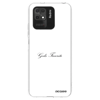 Picasee silikonowe przeźroczyste etui na Xiaomi Redmi 10C - Gods Favorite