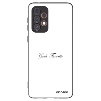 Picasee silikonowe czarne etui na Samsung Galaxy A33 5G A336 - Gods Favorite