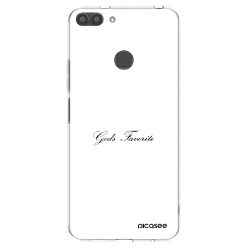 Picasee silikonowe przeźroczyste etui na Huawei P Smart - Gods Favorite