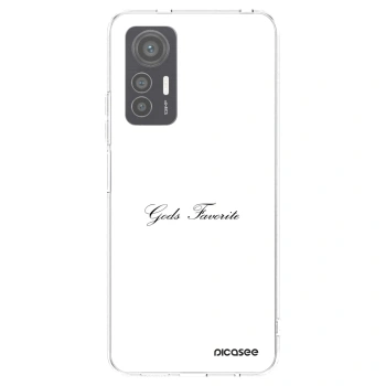 Picasee silikonowe przeźroczyste etui na Xiaomi 12 Lite - Gods Favorite