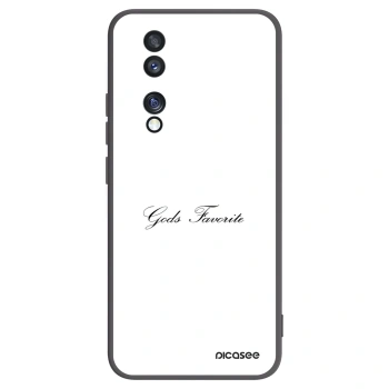 Picasee silikonowe czarne etui na Honor 70 - Gods Favorite