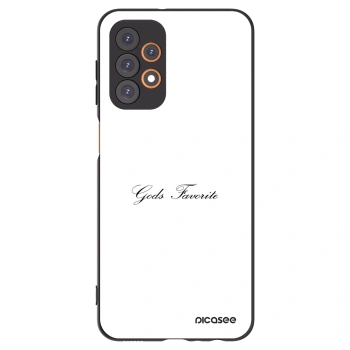 Picasee silikonowe czarne etui na Samsung Galaxy A23 A236B 5G - Gods Favorite