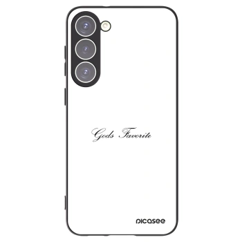 Picasee silikonowe czarne etui na Samsung Galaxy S23+ 5G - Gods Favorite