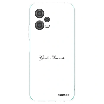 Picasee silikonowe przeźroczyste etui na Xiaomi Poco X5 - Gods Favorite