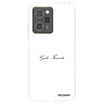 Picasee silikonowe przeźroczyste etui na Xiaomi Poco X5 Pro - Gods Favorite
