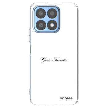 Picasee silikonowe przeźroczyste etui na Honor X8a - Gods Favorite