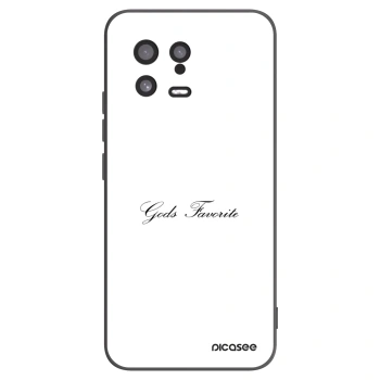 Picasee silikonowe czarne etui na Xiaomi 13 - Gods Favorite