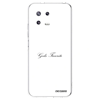 Picasee silikonowe przeźroczyste etui na Xiaomi 13 Pro - Gods Favorite