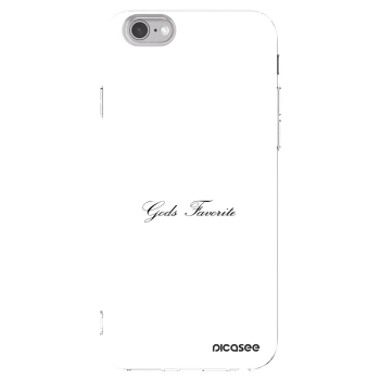 Picasee silikonowe przeźroczyste etui na Apple iPhone 6/6S - Gods Favorite
