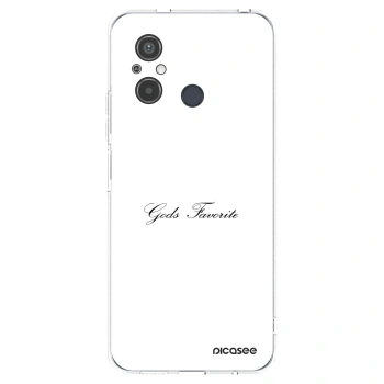 Picasee silikonowe przeźroczyste etui na Xiaomi Redmi 12C - Gods Favorite