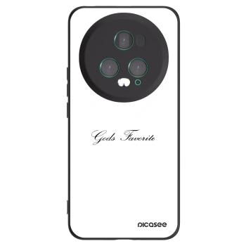 Picasee silikonowe czarne etui na Honor Magic5 Pro - Gods Favorite