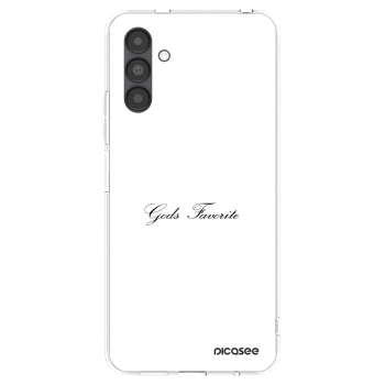 Picasee silikonowe przeźroczyste etui na Samsung Galaxy A04s A047F - Gods Favorite