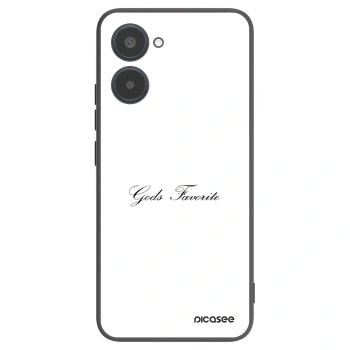 Picasee silikonowe czarne etui na Realme 10 4G - Gods Favorite