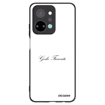 Picasee silikonowe czarne etui na Honor X7a - Gods Favorite