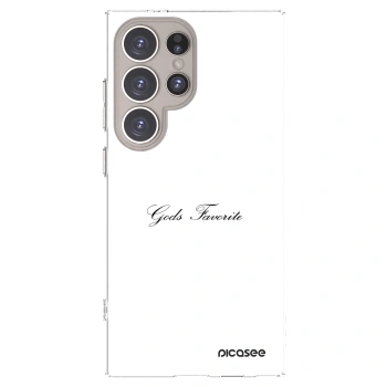 Picasee silikonowe przeźroczyste etui na Samsung Galaxy S24 Ultra S928B 5G - Gods Favorite