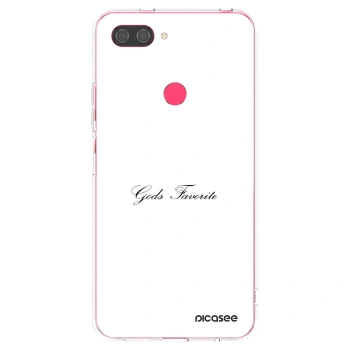 Picasee silikonowe przeźroczyste etui na Xiaomi Mi 8 Lite - Gods Favorite