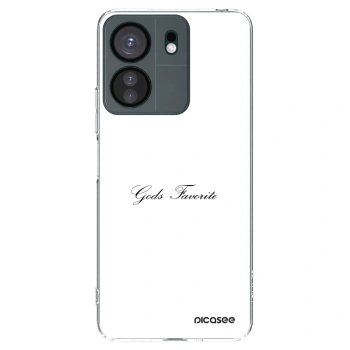 Picasee silikonowe przeźroczyste etui na Xiaomi Redmi 13C 4G - Gods Favorite