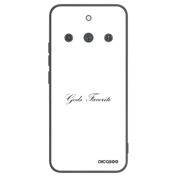 Picasee silikonowe czarne etui na Realme 11 Pro+ - Gods Favorite