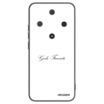 Picasee silikonowe czarne etui na Honor Magic6 Lite 5G - Gods Favorite