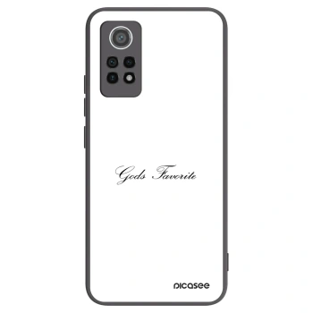 Picasee silikonowe czarne etui na Xiaomi Redmi Note 12 Pro 4G - Gods Favorite