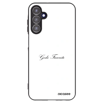 Picasee silikonowe czarne etui na Samsung Galaxy A15 A156B 5G - Gods Favorite