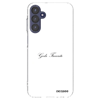 Picasee silikonowe przeźroczyste etui na Samsung Galaxy A15 A155F 4G - Gods Favorite