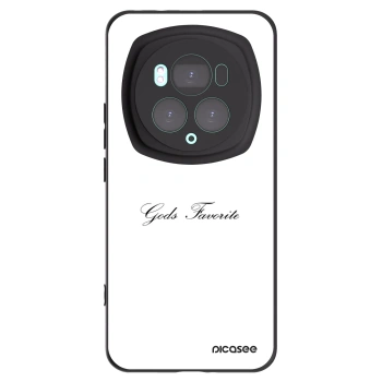 Picasee silikonowe czarne etui na Honor Magic6 Pro - Gods Favorite