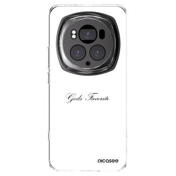 Picasee silikonowe przeźroczyste etui na Honor Magic6 Pro - Gods Favorite